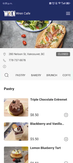 Wren Cafe Screenshot 1