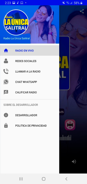 Radio La Única Salitral Screenshot 2