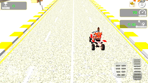 titeuf car race jeu Screenshot 2