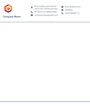 Letterhead Maker Business letter pad template Logo Screenshot 2