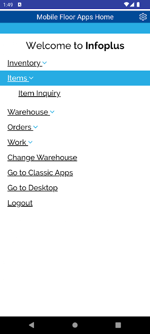 Infoplus Commerce Companion Screenshot 2