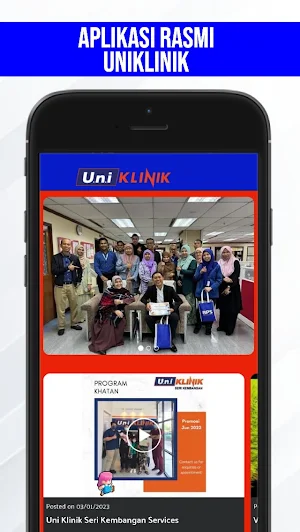 UNIKlinik App Screenshot 0
