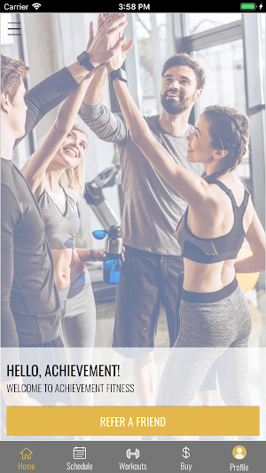 Achievement Fitness Screenshot 2