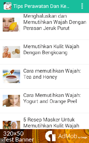 Tips Merawat Kecantikan Wajah Screenshot 3