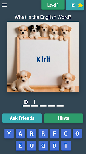 Turkish to English Quiz Game Screenshot 0