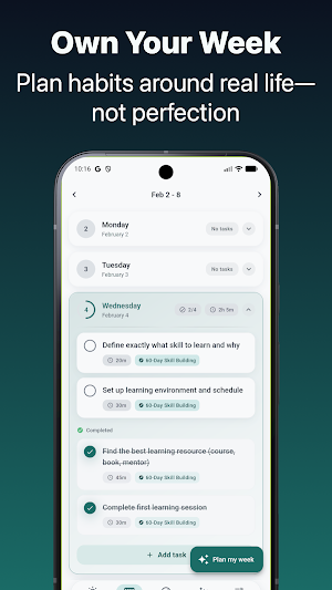 Steadly: Goal Tracker Screenshot 3