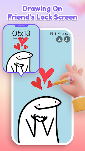 Skizz - Lockscreen Drawing Screenshot 1