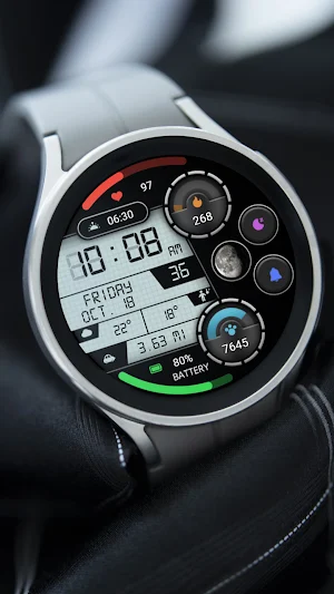 Practical LCD Screen ZKinWatch Screenshot 1