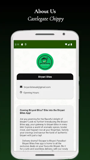 Biryani Bites Glasgow screenshot 2