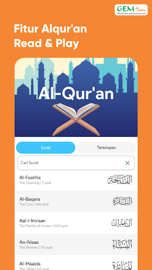 GEM TOURS : Aplikasi Panduan Haji dan Umroh Screenshot 2
