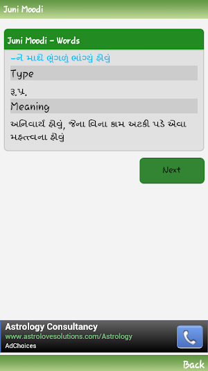 Gujarati Urban Dictionary Screenshot 3