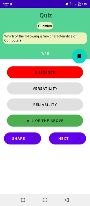 Computer Science MCQs Academy Screenshot 3