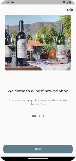 Wingsfinewine Screenshot 0