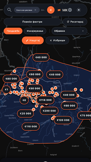 Oglasy — Real Estate Map Screenshot 0