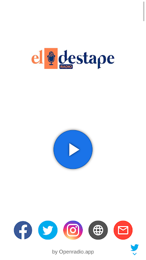 El Destape Radio Screenshot 1