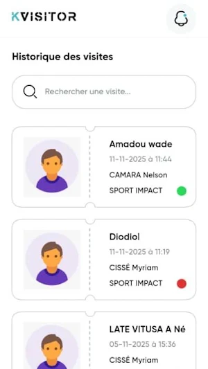 KVISITOR Screenshot 2