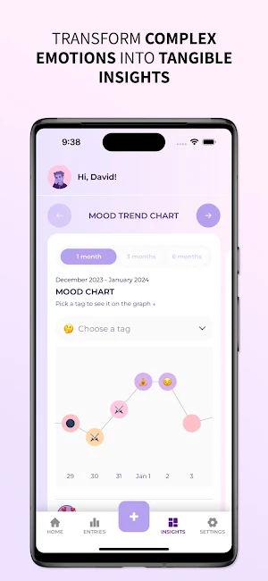 Pink Piko – Daily Mood Journal Screenshot 2