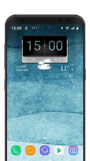 3D Flip Clock Theme Pack 03 Screenshot 0
