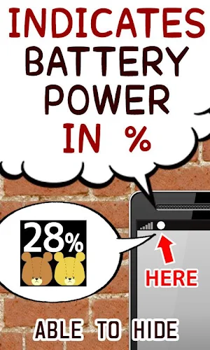 BATTERY WIDGET TINY TWIN BEARS Screenshot 2