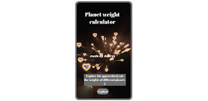 Space Weight Calculator Screenshot 2