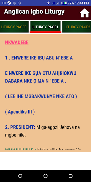 Anglican Igbo Liturgy (offline) Screenshot 3
