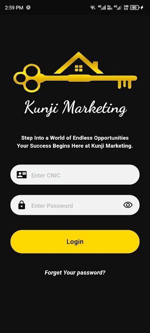 Kunji Marketing Screenshot 1