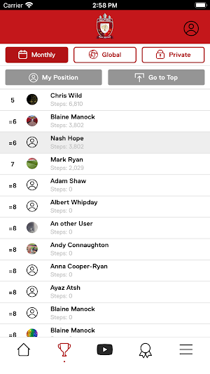 Red Devils Fit Screenshot 2