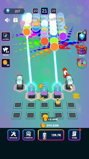 Colorful Bombing 3D Screenshot 1