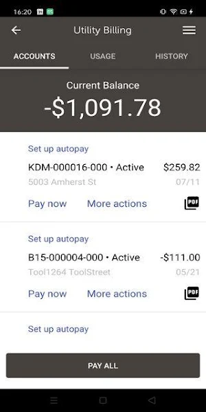 MyCivic Utilities Screenshot 1