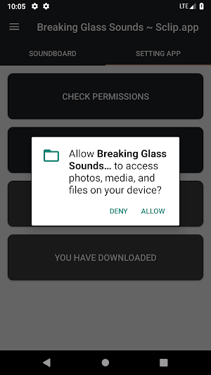 Breaking Glass Sound Collections ~ Sclip.app Screenshot 1