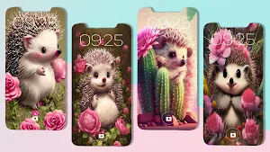 Cute Hedgehog Wallpaper Screenshot 1