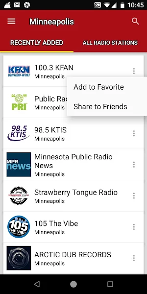 Minneapolis Radio Stations - Minnesota, USA Screenshot 1