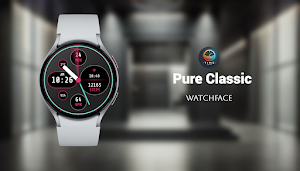 Pure Classic - watch face Screenshot 0