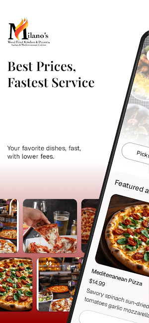 Milano's Pizzeria Screenshot 0
