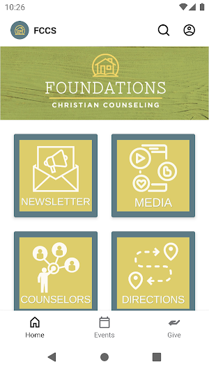 Foundations Christian Counsel Screenshot 0
