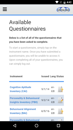 Candidate Screenshot 2