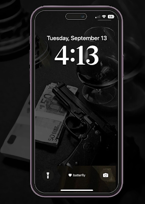 Black Aesthetic Wallpaper Screenshot 0