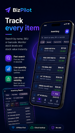 BizPilot: POS & Inventory Screenshot 2