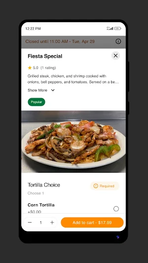 Fiesta Mexicana Food Screenshot 3