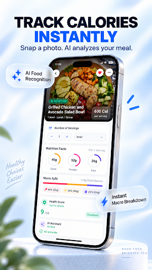 SnapFit: AI Calorie Counter Screenshot 1
