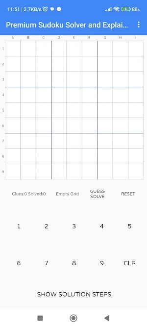 Sudoku Solver with Steps Pro Screenshot 0
