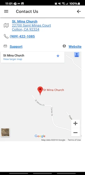 St Mina Koinonia Screenshot 2