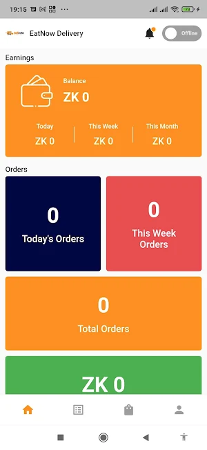 EatNow Driver Screenshot 2