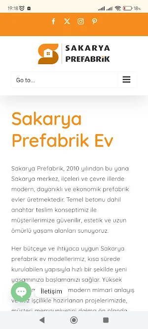 Sakarya Prefabrik Screenshot 1
