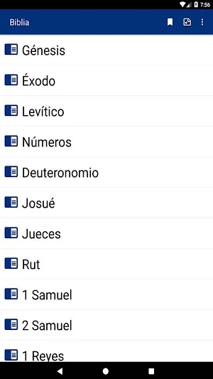 Biblia de estudio en español Screenshot 1