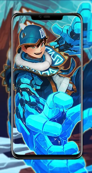 Wallpaper Boboi-Boy Galaxy HD Screenshot 2