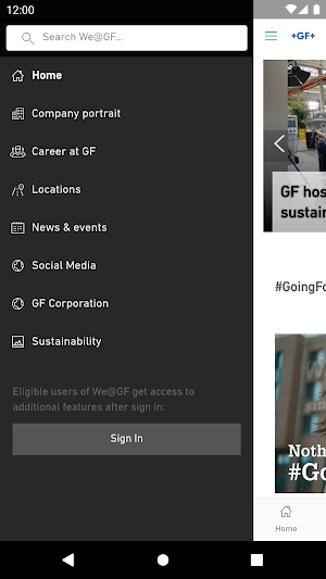 We@GF Screenshot 1