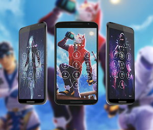 Lock Screen & Wallpapers for Battle Royale fort Screenshot 0