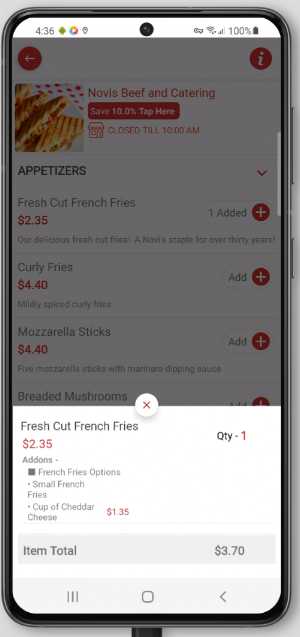 Novis Beef & Catering screenshot 5
