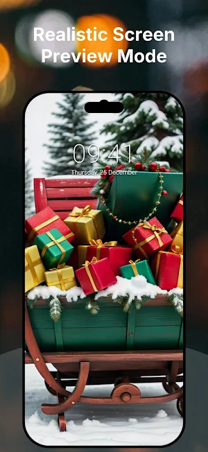 Christmas Winter Wallpaper Screenshot 3